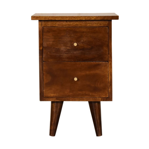 Bedside Table - Chestnut - R&R Furniture Gallery (Fountain Valley, CA)