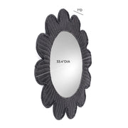Coralie - Rattan Round Mirror - R&R Furniture Gallery (Fountain Valley, CA)