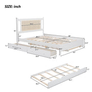 Platform Bed With 2 Big Drawers & Trundle - R&R Furniture Gallery (Fountain Valley, CA)