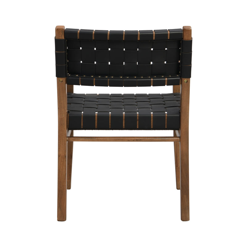 Noble House modern upholstered side dining chair with sleek design and cushioned seat, ideal for contemporary dining rooms.