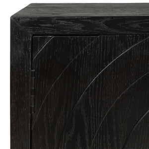 Briseis - 2 Door Cabinet - Black