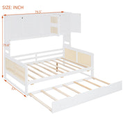 Daybed And All In One Cabinet And Shelf - R&R Furniture Gallery (Fountain Valley, CA)
