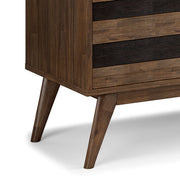 Clarkson - TV Stand - Rustic Natural Aged Brown - R&R Furniture Gallery (Fountain Valley, CA)