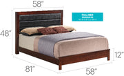 Transitional Modern Design Bed - R&R Furniture Gallery (Fountain Valley, CA)