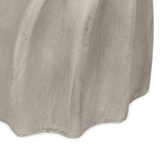 Modern Gray Canis Side Table by Noble House, outdoor use, featuring a sleek design with a sturdy surface and minimalist style.