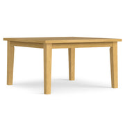 Eastwood handcrafted dining table by Simpli-Home, showing a sturdy wooden table with a polished finish and rustic design.