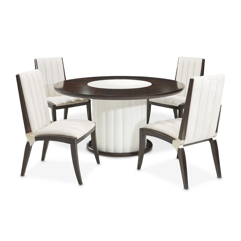Paris Chic - Round Dining Table - R&R Furniture Gallery (Fountain Valley, CA)