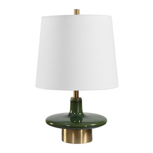 Sieler - Table Lamp - Glossy Green