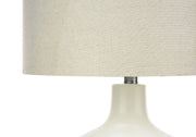 Lighting, Table Lamp, Contemporary - Cream - R&R Furniture Gallery (Fountain Valley, CA)