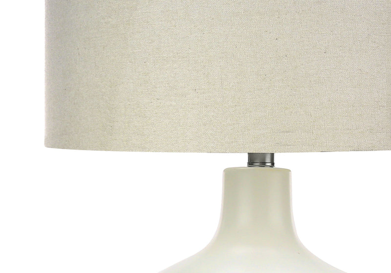 Lighting, Table Lamp, Contemporary - Cream - R&R Furniture Gallery (Fountain Valley, CA)