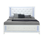 Adalid - Contemporary Bed With LED Lights - R&R Furniture Gallery (Fountain Valley, CA)