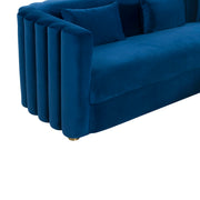 Callie - Velvet Sectional - RAF - R&R Furniture Gallery (Fountain Valley, CA)