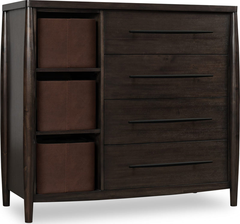 Koko Sweater Chest with Storage Bins in Minx