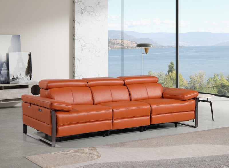 1246 - Modular Power Dual Reclining Sofa With Power Reclining Headrests - R&R Furniture Gallery (Fountain Valley, CA)