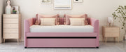 Upholstered Daybed With Ergonomic Design Backrest - R&R Furniture Gallery (Fountain Valley, CA)