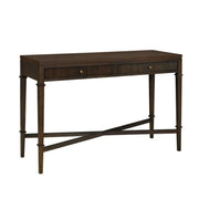 Fluted - 2 Drawer Storage Console Table - Brown - R&R Furniture Gallery (Fountain Valley, CA)