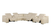 1116 - Power Reclining Italian Leather Sectional - R&R Furniture Gallery (Fountain Valley, CA)
