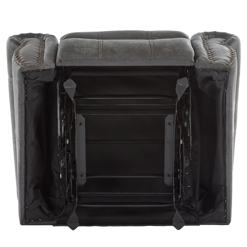 Wide Standard Manual Glider Recliner - R&R Furniture Gallery (Fountain Valley, CA)