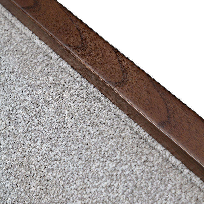 Houston - Sofa - Pebble / Walnut - R&R Furniture Gallery (Fountain Valley, CA)