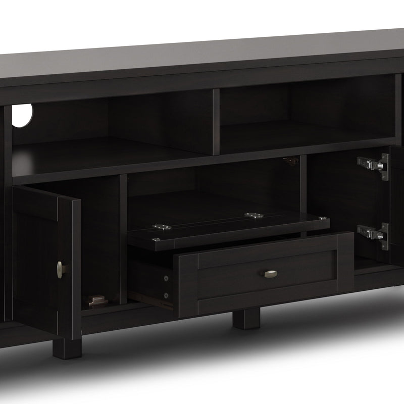 Warm Shaker - TV Media Stand - Hickory Brown - R&R Furniture Gallery (Fountain Valley, CA)