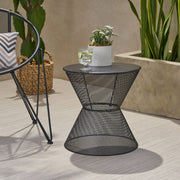 Nevada - Contemporary Side Table With Design - R&R Furniture Gallery (Fountain Valley, CA)