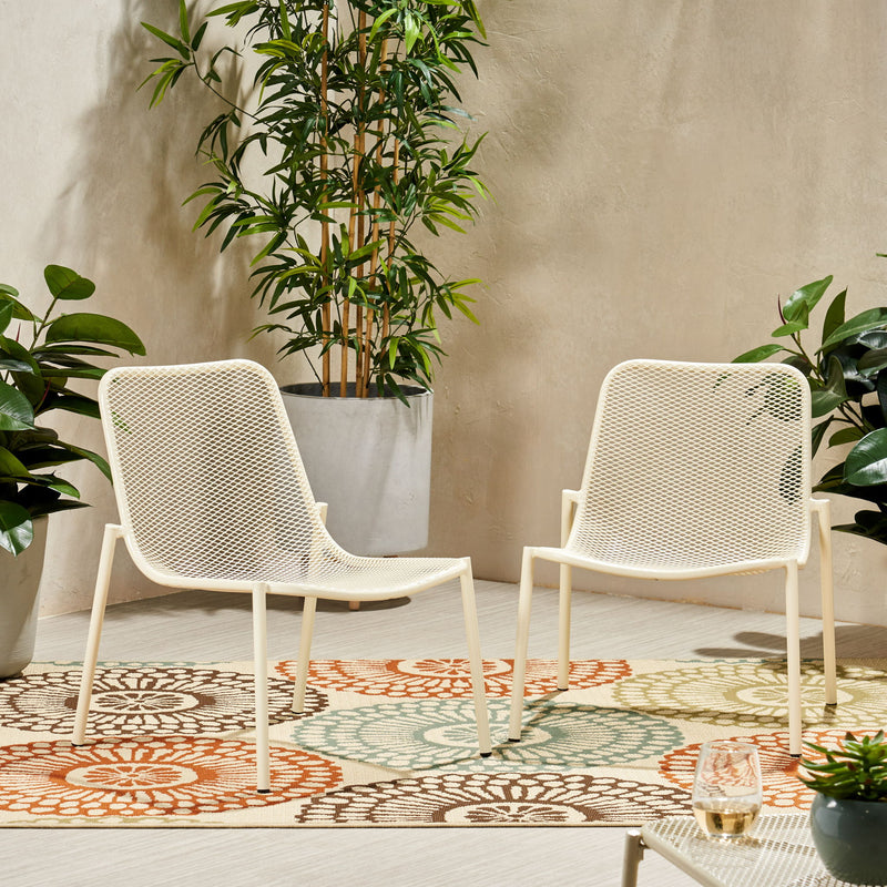 Kincaid - Stackable Iron Chair - R&R Furniture Gallery (Fountain Valley, CA)