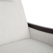 Noble House Drury contemporary fabric upholstered pushback recliner with plush cushioning and modern design.
