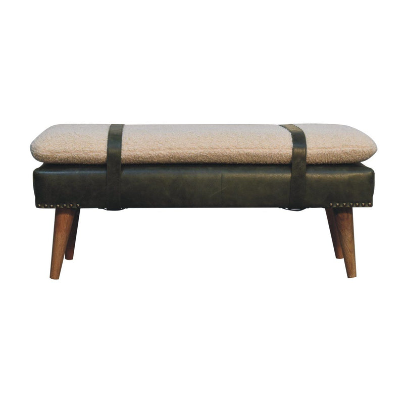 Buffalo - Hide Bench - R&R Furniture Gallery (Fountain Valley, CA)