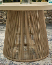 Orchard Beach - Outdoor Dining Table - Beige - R&R Furniture Gallery (Fountain Valley, CA)