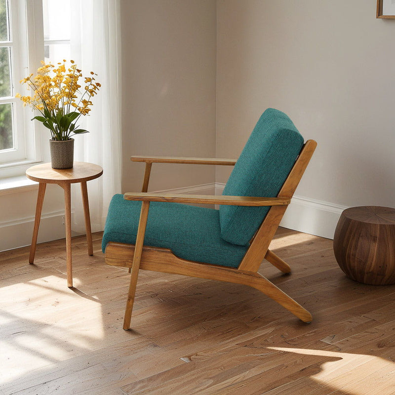 Connor - Modern Genuine Lounge Chair - R&R Furniture Gallery (Fountain Valley, CA)