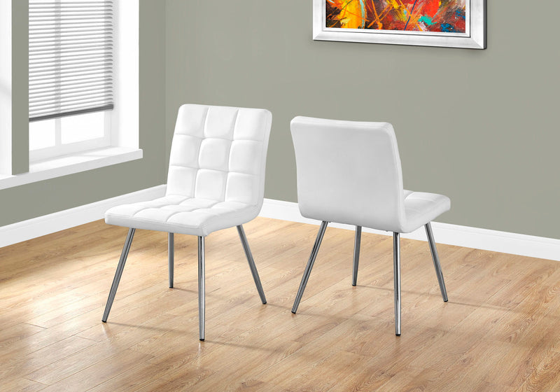 Side Upholstered Dining Chair For Dining Room, Contemporary & Modern (Set of 2) - R&R Furniture Gallery (Fountain Valley, CA)