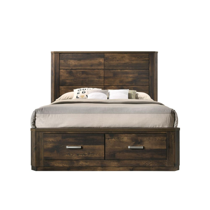 Elettra - Bed w/Storage - R&R Furniture Gallery (Fountain Valley, CA)