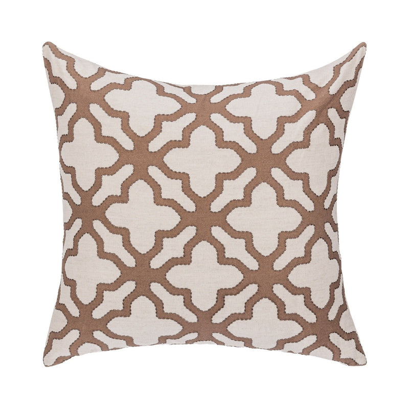 Lineage - Mullan 22" x 22"Pillow - Frothed Brown - R&R Furniture Gallery (Fountain Valley, CA)