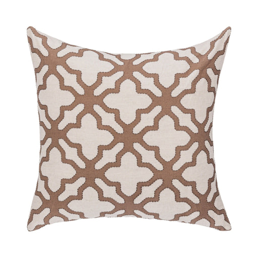 Lineage - Mullan 22" x 22"Pillow - Frothed Brown - R&R Furniture Gallery (Fountain Valley, CA)