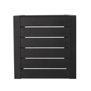 Aluminum Outdoor C - Shaped Side Table For Patio - R&R Furniture Gallery (Fountain Valley, CA)