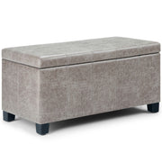 Dover - Upholstered Storage Ottoman Bench - R&R Furniture Gallery (Fountain Valley, CA)