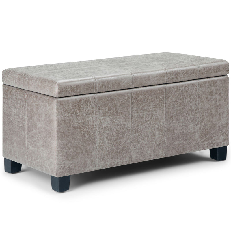 Dover - Upholstered Storage Ottoman Bench - R&R Furniture Gallery (Fountain Valley, CA)