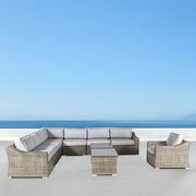 Stylish Sofa Seating Group With Cushions Perfect For Outdoor Gatherings - R&R Furniture Gallery (Fountain Valley, CA)
