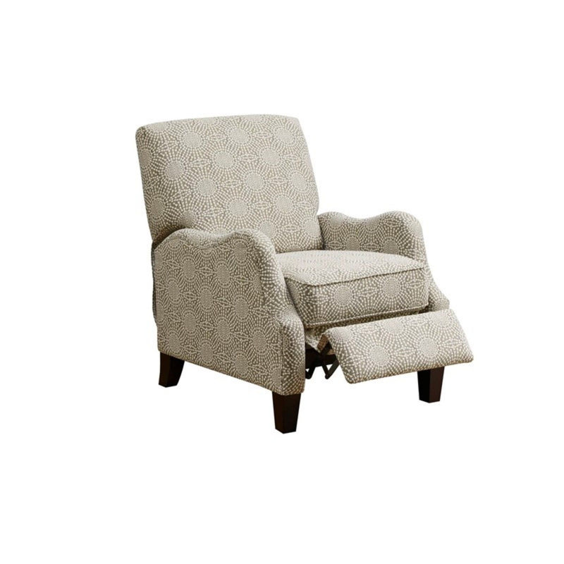Hoffman - Push Back Recliner - Beige Multi - R&R Furniture Gallery (Fountain Valley, CA)