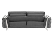 1051 - Contemporary Velvet Sofa - R&R Furniture Gallery (Fountain Valley, CA)