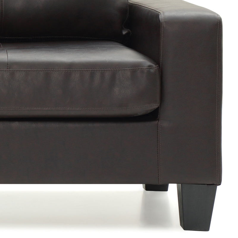 Glory Furniture Newbury modern modular stationary sofa with clean lines and plush cushions in a contemporary living room setting.