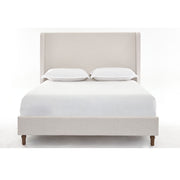 Hayden - Upholstered Wingback Bed With Tall Headboard - R&R Furniture Gallery (Fountain Valley, CA)