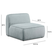 Travie - Armless Chair - R&R Furniture Gallery (Fountain Valley, CA)