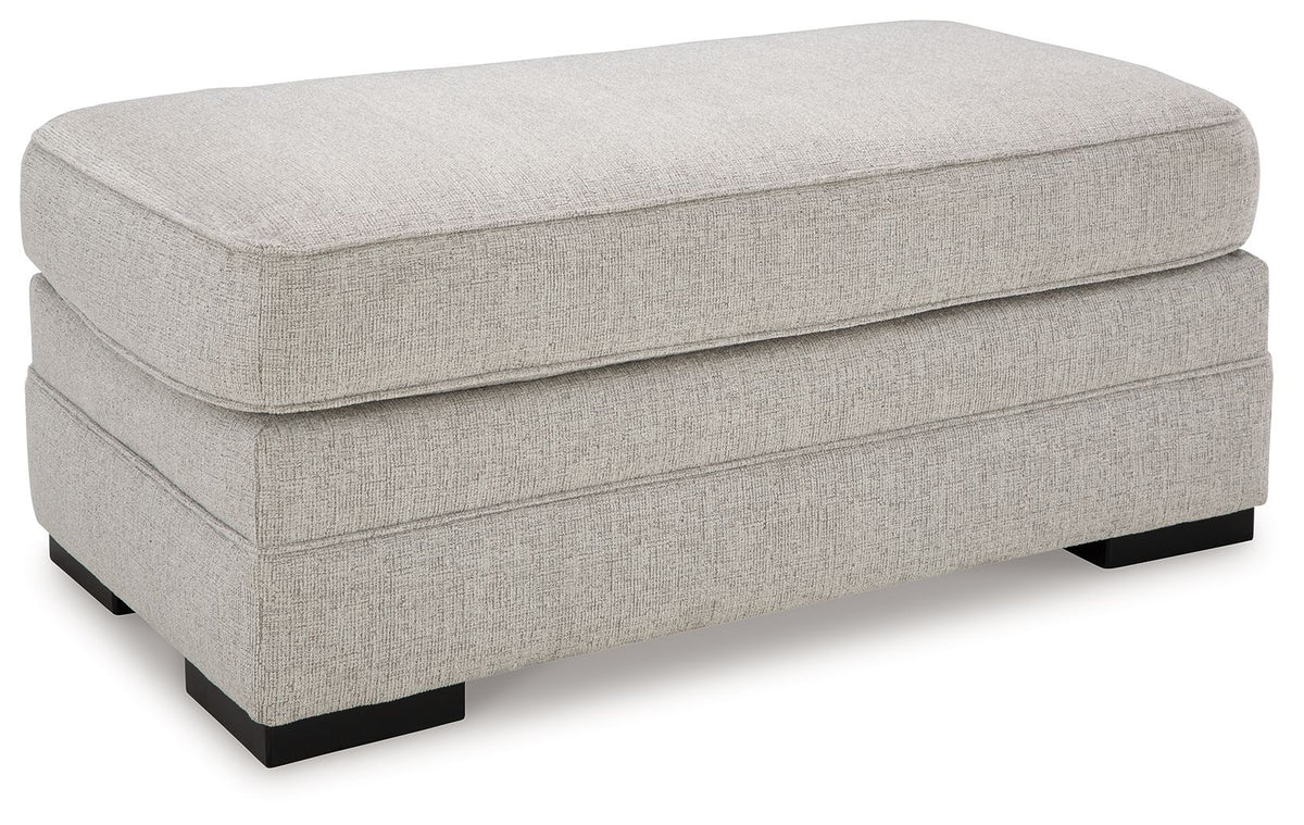 Eastonbridge - Ottoman - Shadow - R&R Furniture Gallery (Fountain Valley, CA)