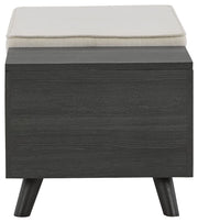 Yarlow - Storage Bench - Dark Gray - R&R Furniture Gallery (Fountain Valley, CA)