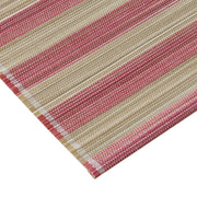 Set of four TOV Furniture Jora bamboo placemats, natural woven table protectors with a stylish, eco-friendly design.