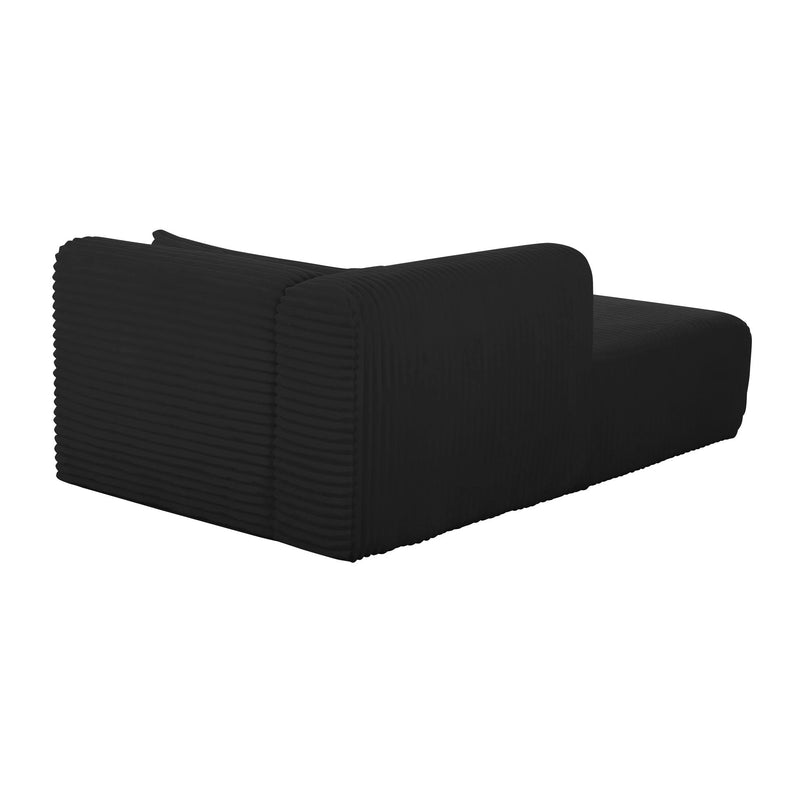 Tarra - Fluffy Oversized Corduroy Modular Chaise - R&R Furniture Gallery (Fountain Valley, CA)