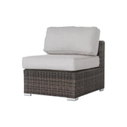 All Weather 4 Person Patio Sofa Set With Fire Pit And Side Table Rustproof - Brown - R&R Furniture Gallery (Fountain Valley, CA)