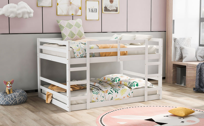 Solid Construction, Bunk Bed With Ladder - R&R Furniture Gallery (Fountain Valley, CA)