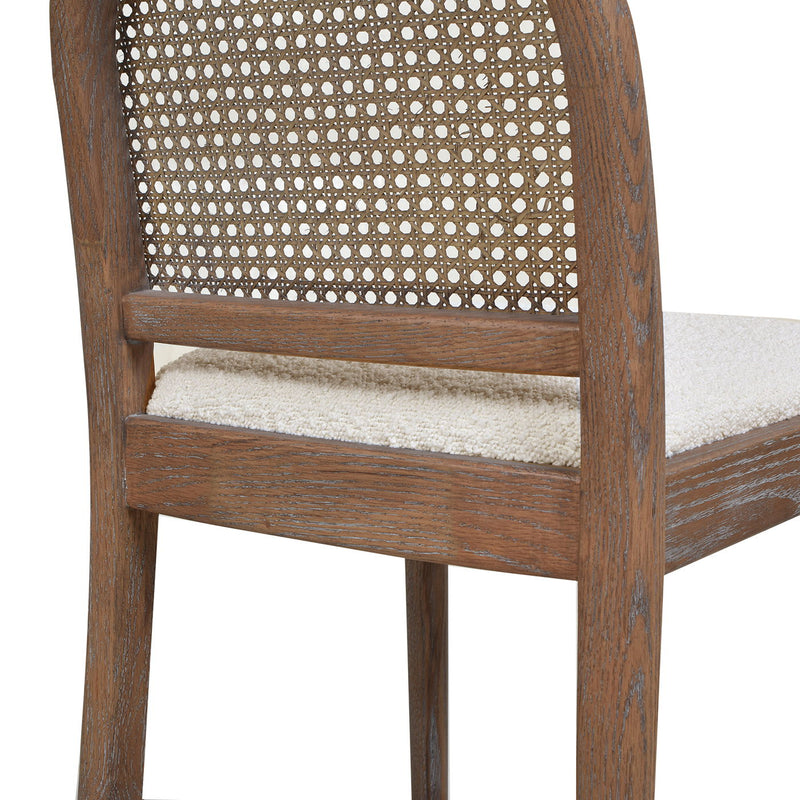 Panama - Curved Back Cane Counter Stool (Set of 2) - R&R Furniture Gallery (Fountain Valley, CA)
